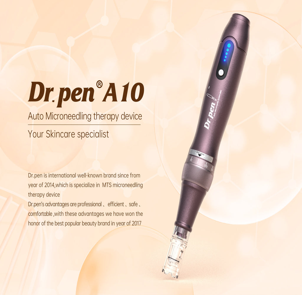 Ultimate Professional Microneedling Kit A10: 6 Sterile Heads for Complete Facial & Body Transformation