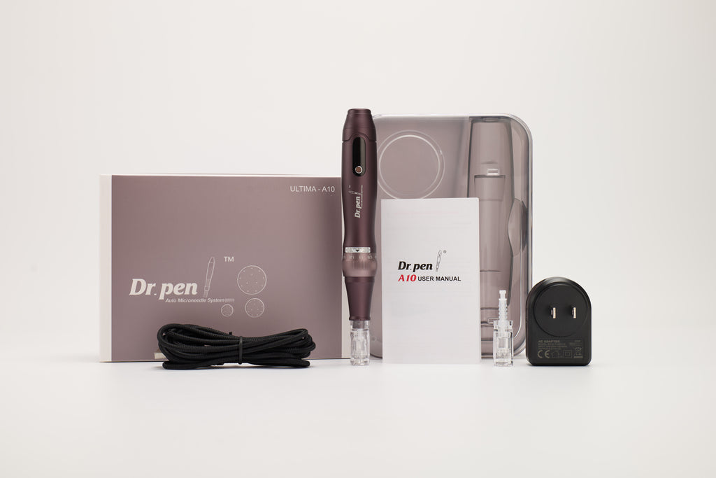 Ultimate Professional Microneedling Kit A10: 6 Sterile Heads for Complete Facial & Body Transformation