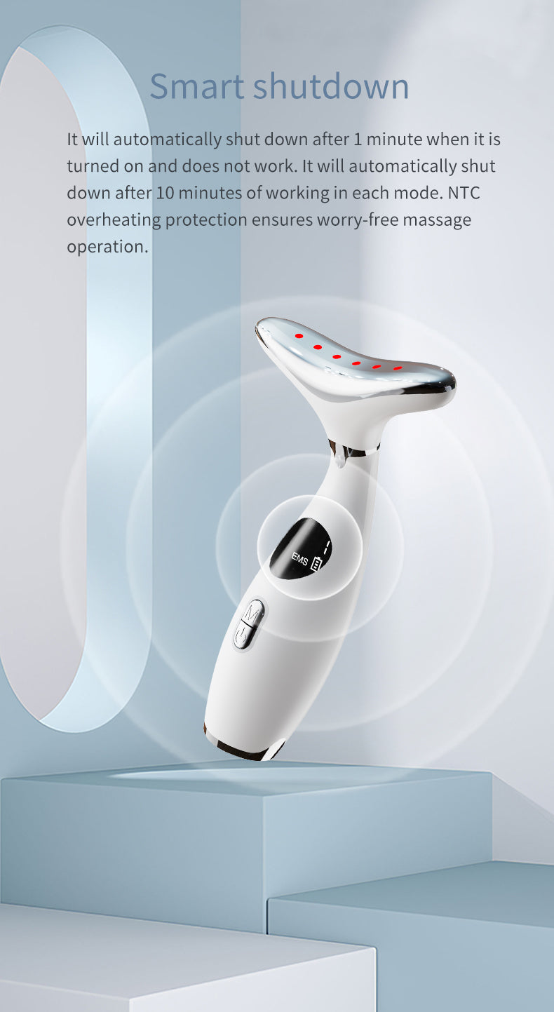 Neck Lifting Massager True Beauty Glow Facial Massager for Skin Care, Improve, Firm, Tightening and Smooth