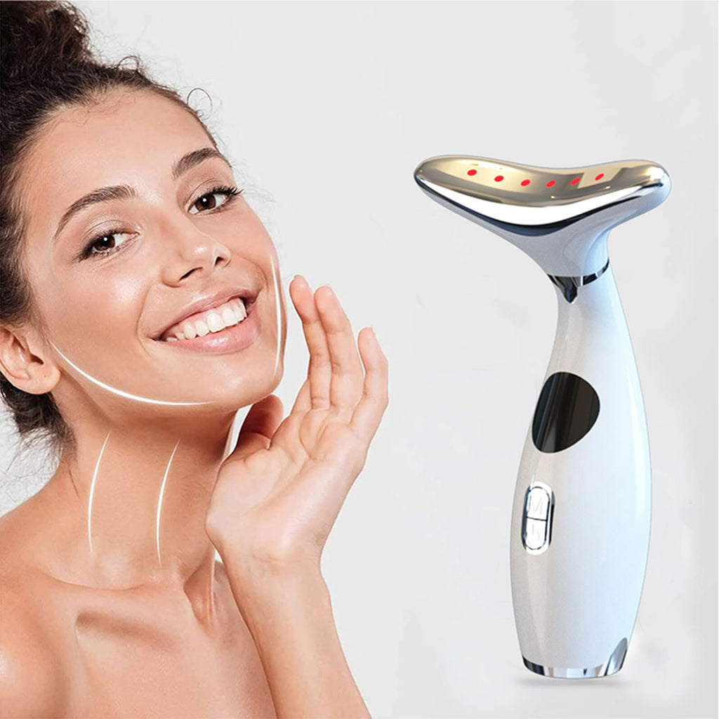 Neck Lifting Massager True Beauty Glow Facial Massager for Skin Care, Improve, Firm, Tightening and Smooth