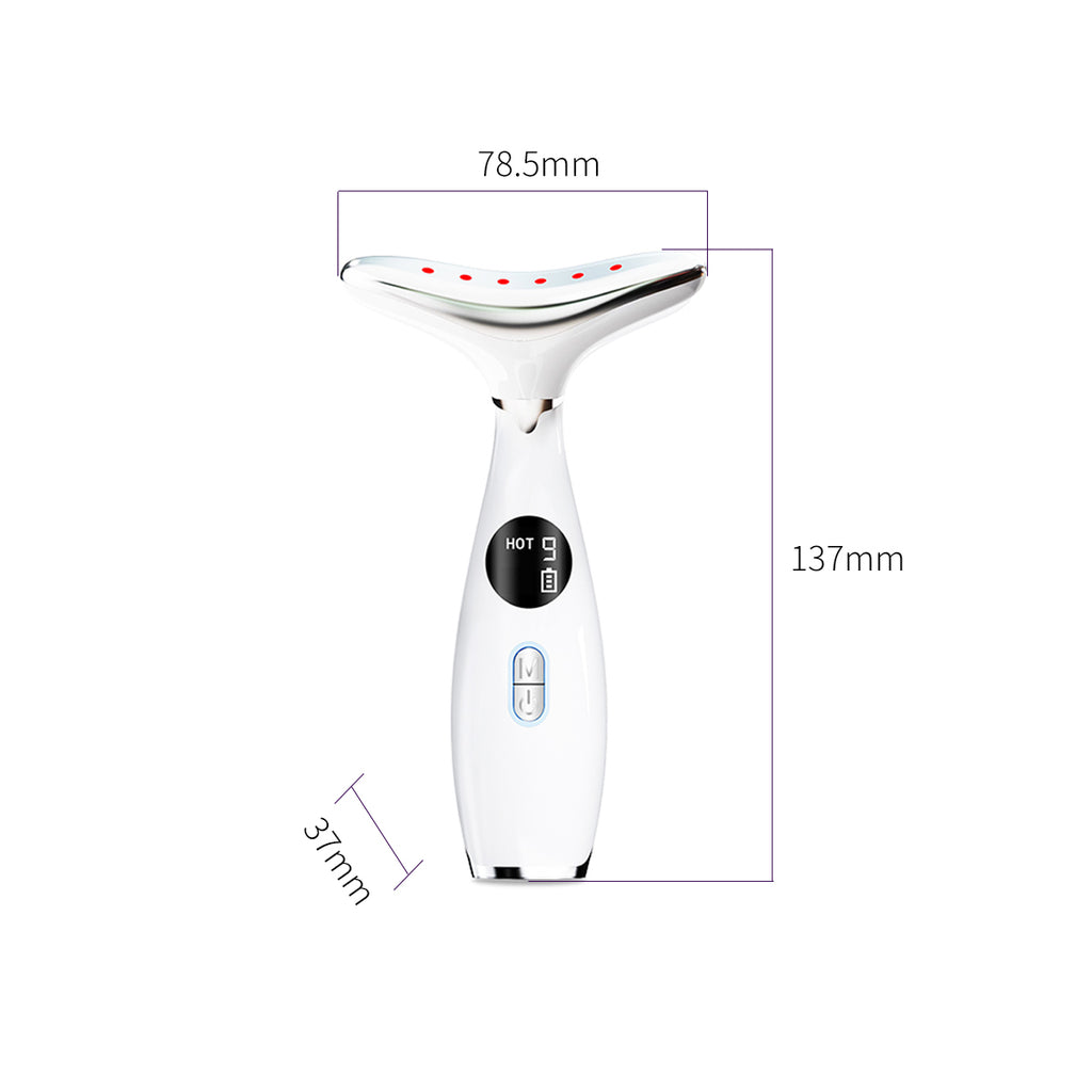 Neck Lifting Massager True Beauty Glow Facial Massager for Skin Care, Improve, Firm, Tightening and Smooth