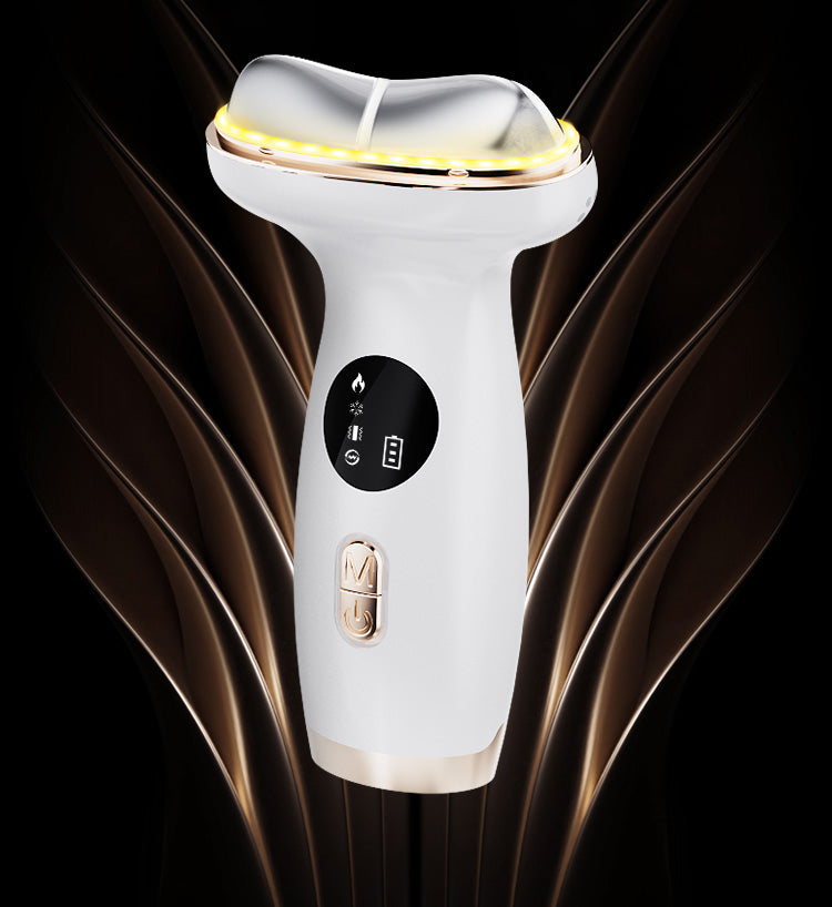 Hot-Cold Neck Beauty Device for Skin Care and Skin Rejuvenation