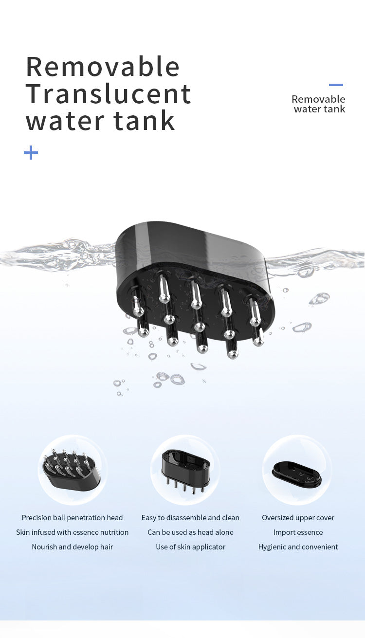 Scalp Care Liquid Ultrasonic Atomizing Comb
