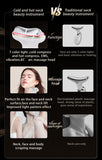 Hot-Cold Neck Beauty Device for Skin Care and Skin Rejuvenation