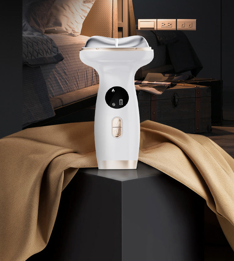 Hot-Cold Neck Beauty Device for Skin Care and Skin Rejuvenation