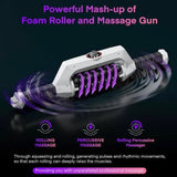 Mini body roller Wireless model Massager - Rechargeable Cordless Percussion Deep Tissue Therapy for Muscle Pain Relief, Portable Handheld Design for Athletes & Home Use