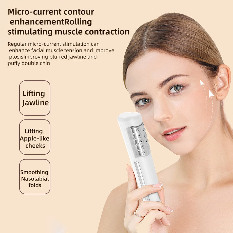 Household Facial Massage for Neck Face Eye Massage Eliminate Edema Lymphatic Drainage Massage