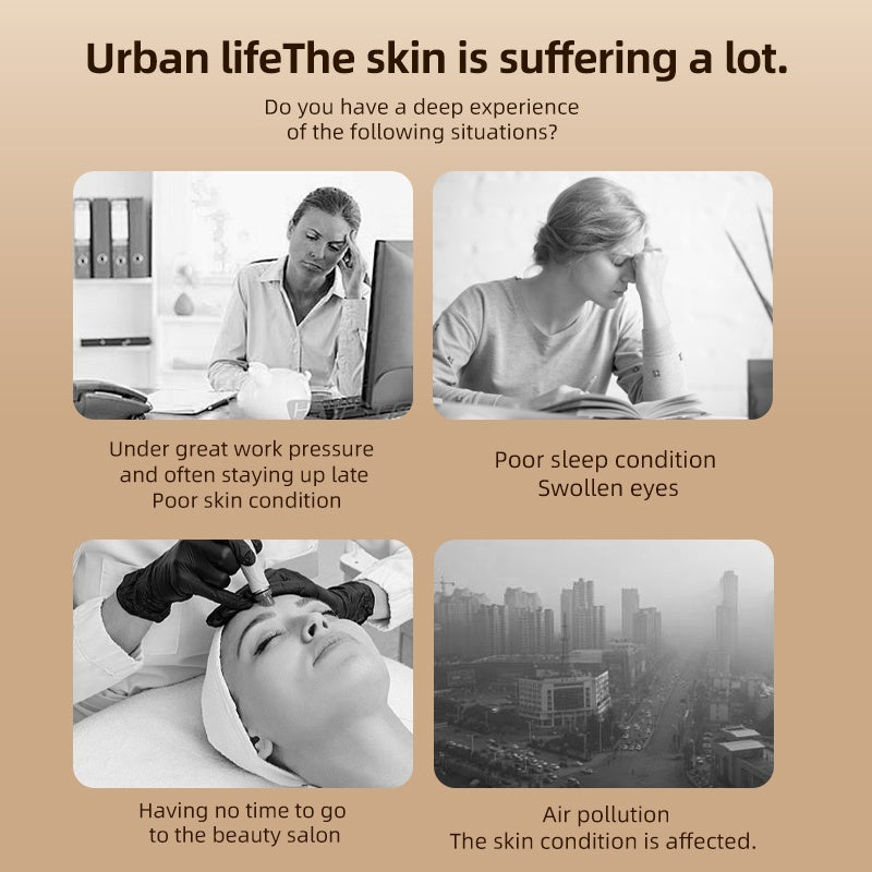 Household Facial Massage for Neck Face Eye Massage Eliminate Edema Lymphatic Drainage Massage