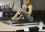 The mini wired body roller delivers targeted and powerful massage therapy for localized muscle relief.