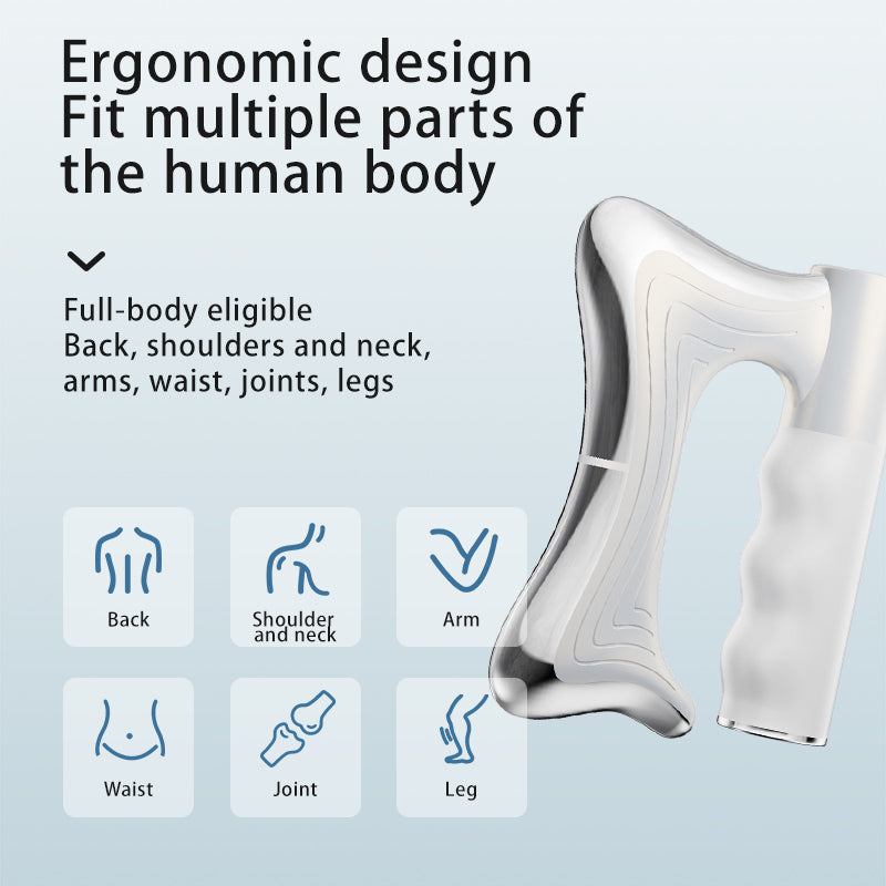 Fascialknife Multifunctional fascial scalpelDeep massage of muscle fascia EMS+ Vibration + hot compress triple massage