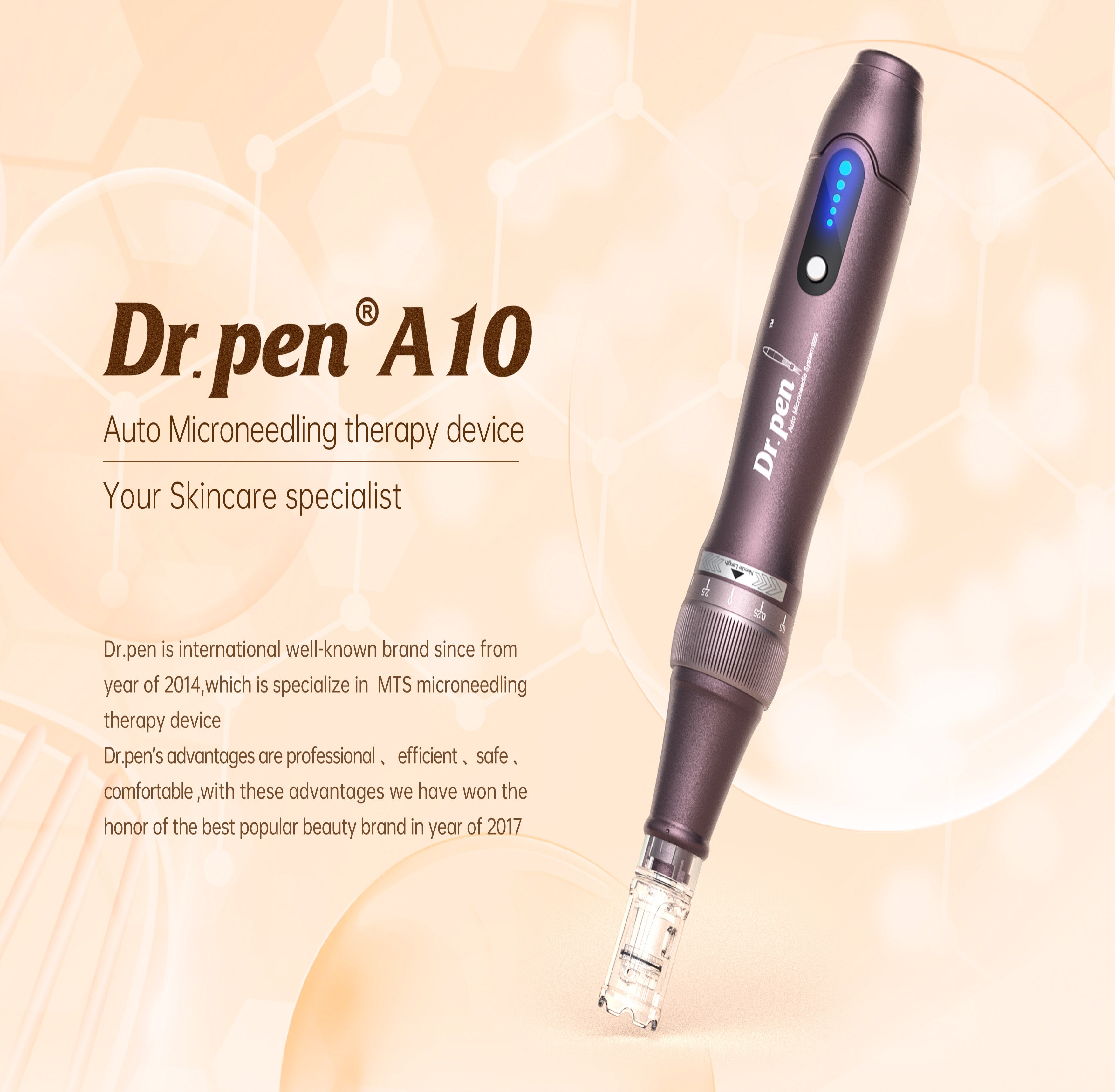 Ultimate Professional Microneedling Kit A10: 6 Sterile Heads for Complete Facial & Body Transformation