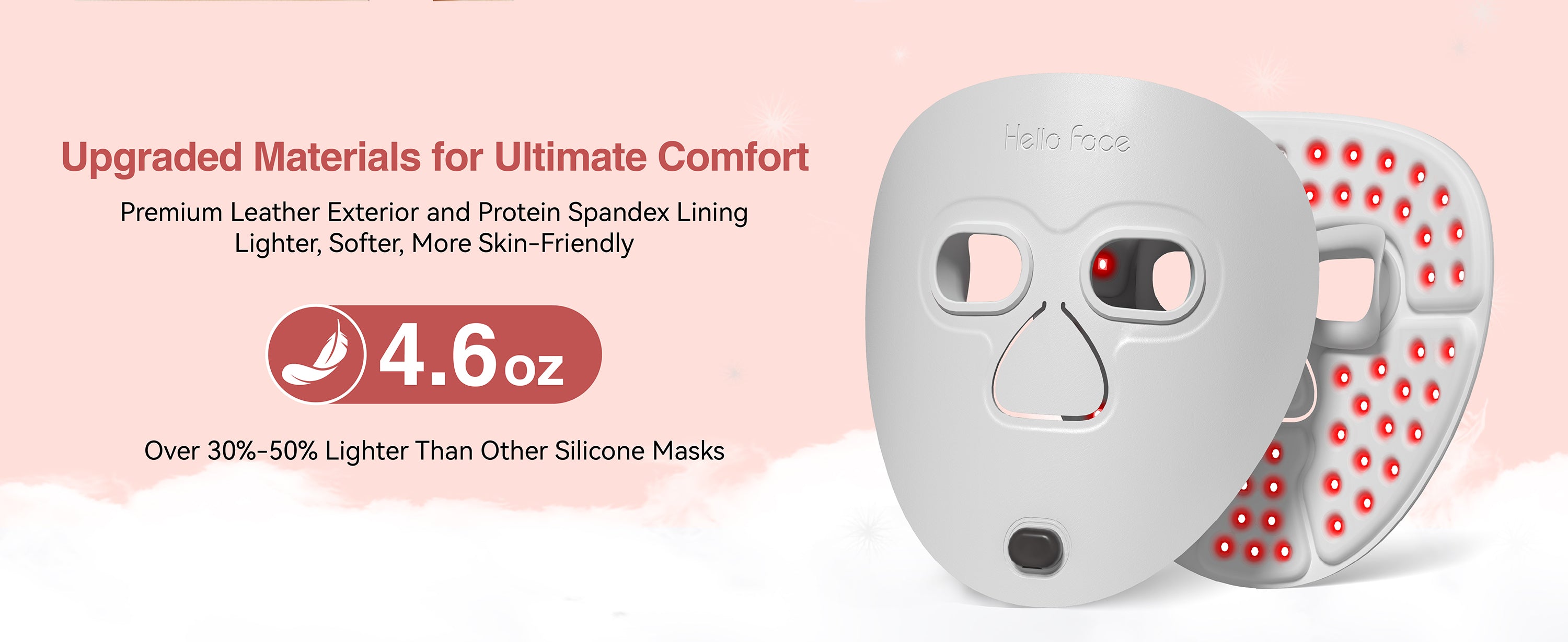 M500S LED Light Therapy Mask