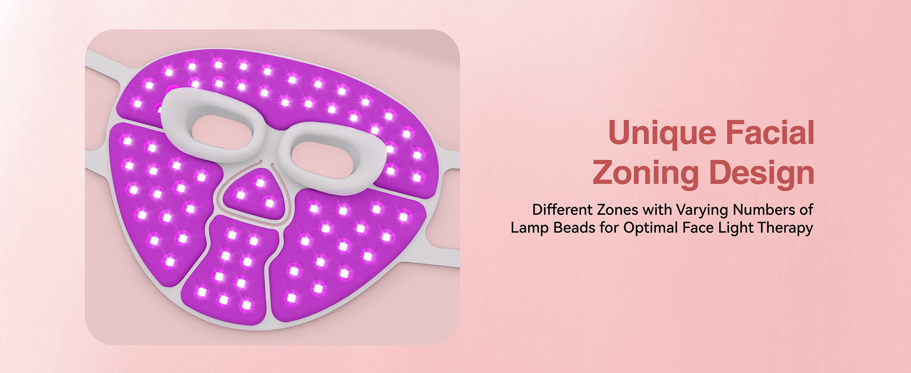 M500S LED Light Therapy Mask