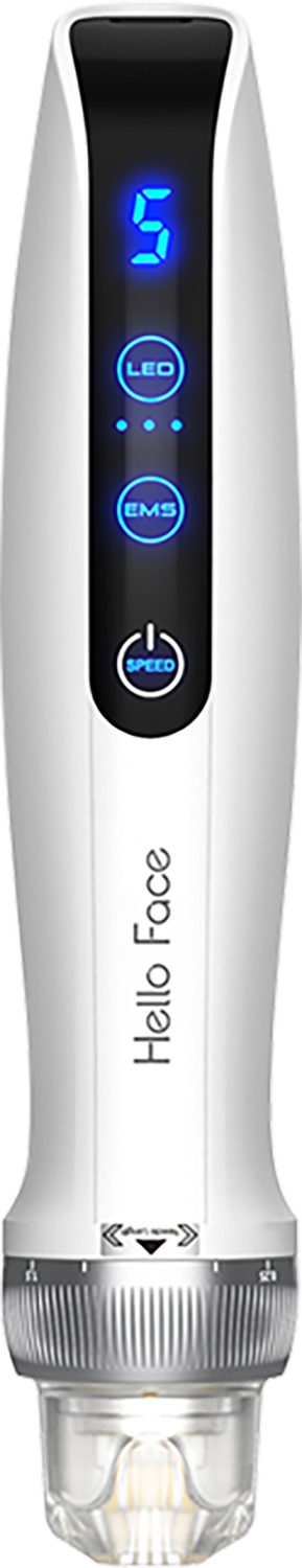 Precision Skin Revitalization Pen: Q2 Essential 2-Head Kit for Targeted Facial Renewal