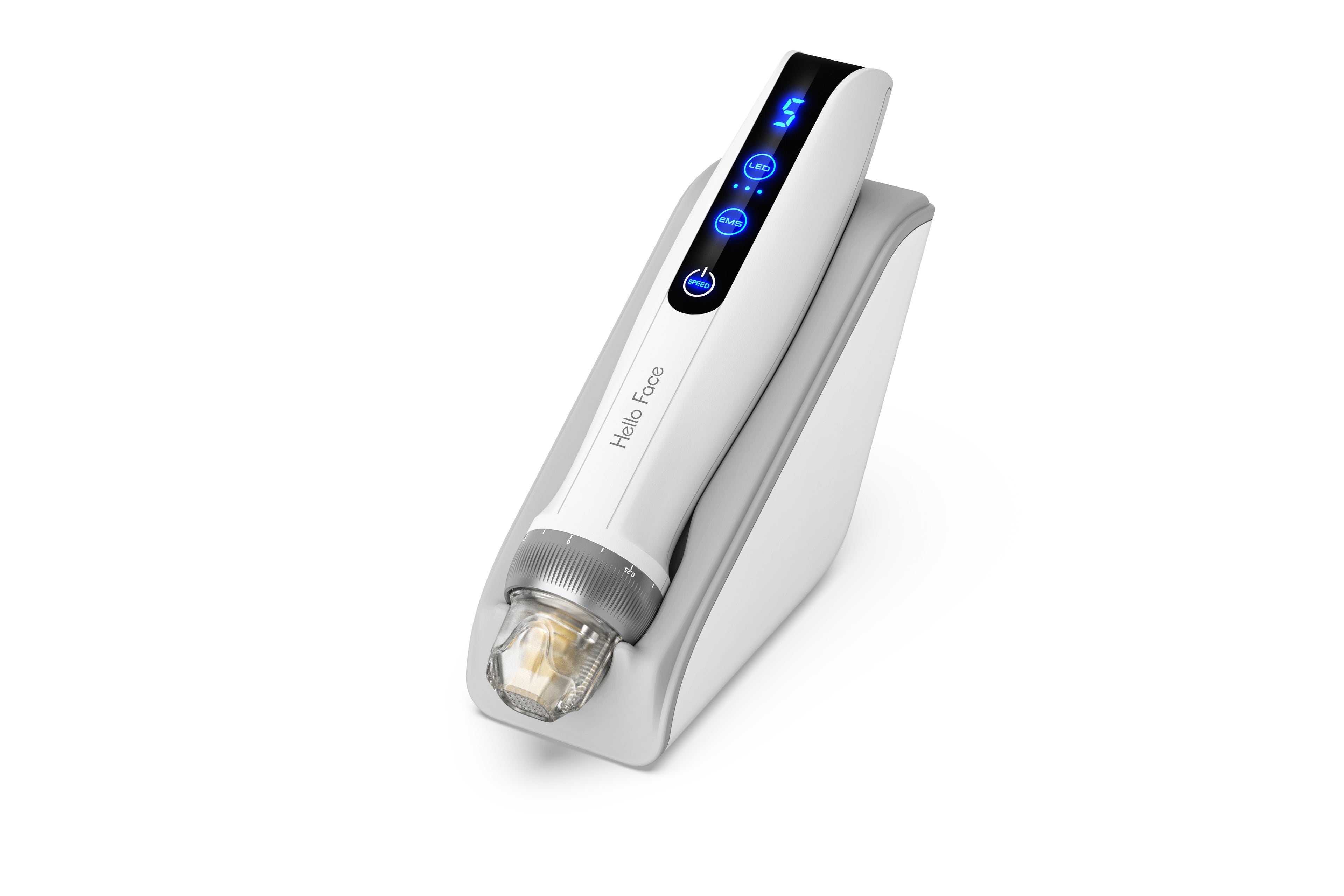 Precision Skin Revitalization Pen: Q2 Essential 2-Head Kit for Targeted Facial Renewal