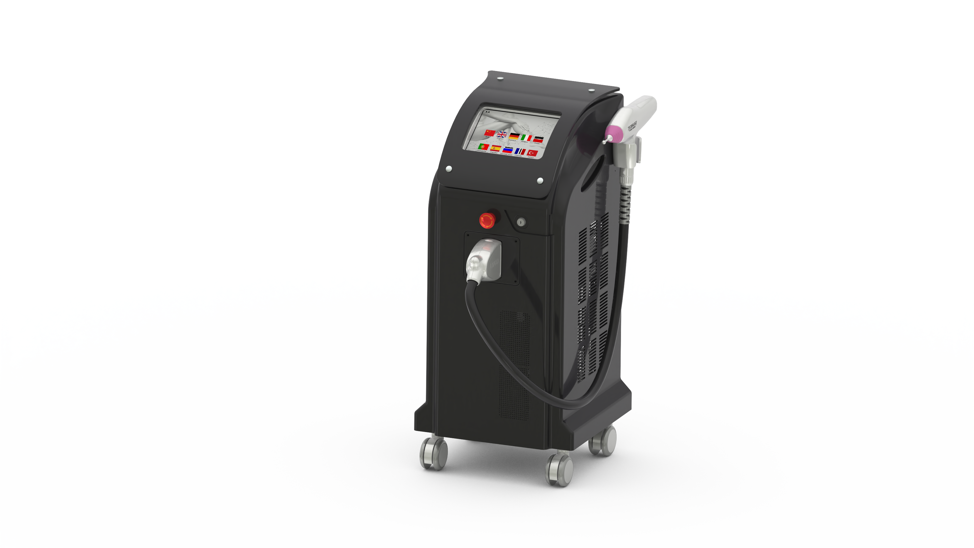Nd: YAG Laser System pigmentation removal and tattoo removal for all colors