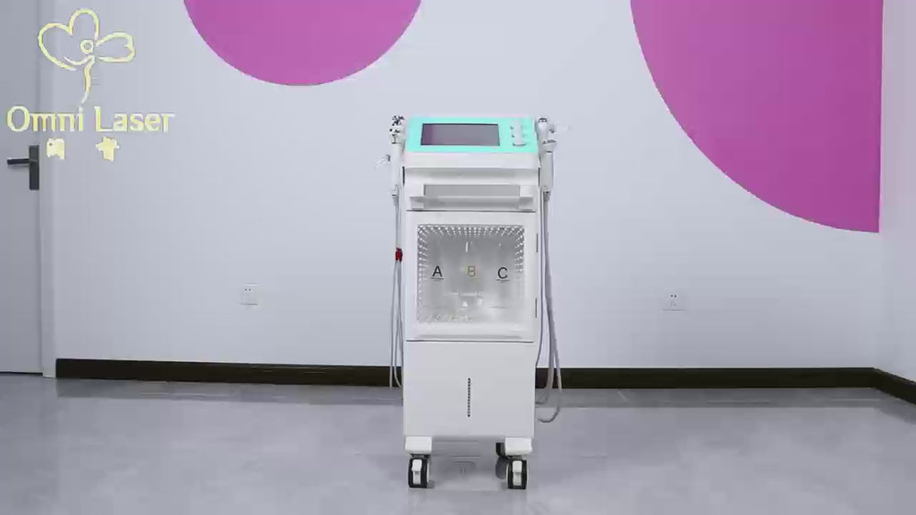 0xygen Bubble Facial Beauty Machine  2025 Fractional 9in 1 Hydro Dermabrasion Auqa Peeling Machine Skin Care Facial Jet Microdermabrasion Hydrodermabrasion Machine