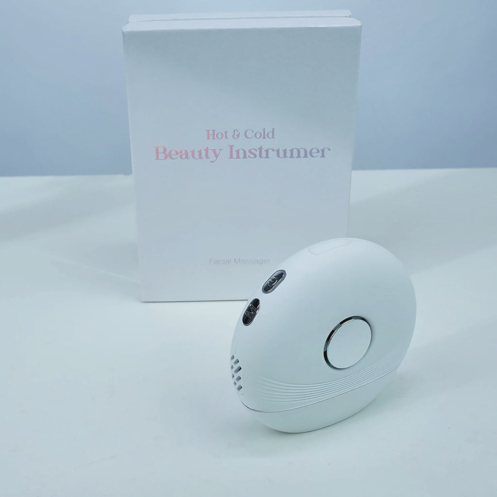 Warm-Cold Firming Massage Beauty Device for Face and Neck lifting