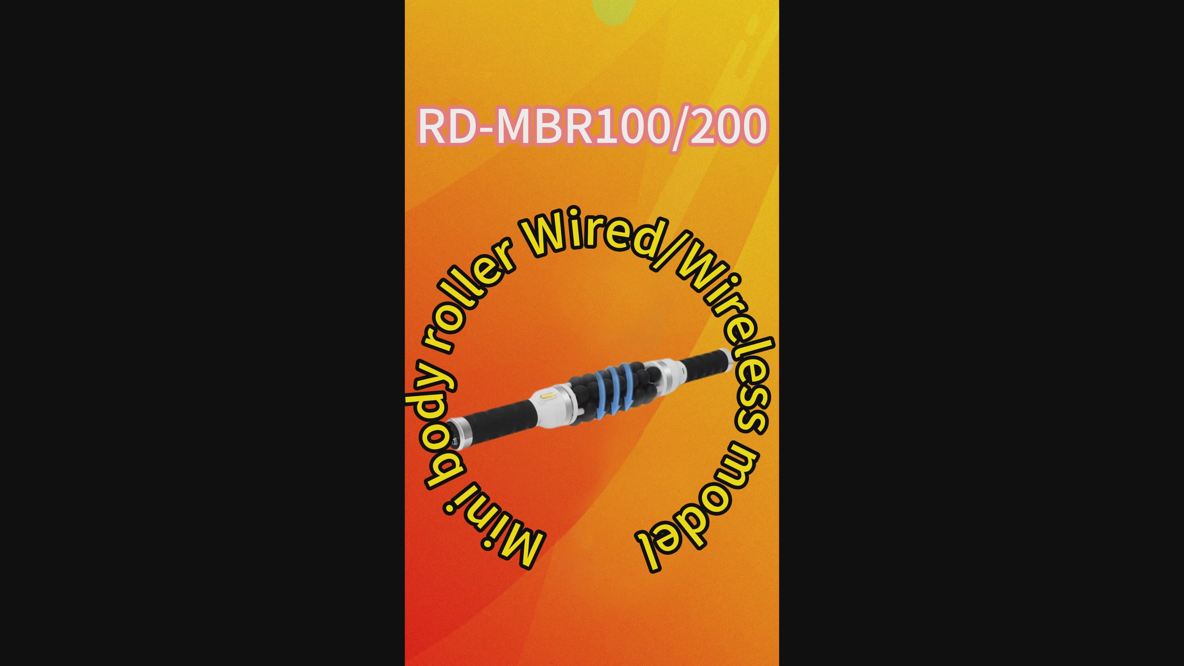 Mini body roller Wireless model Massager - Rechargeable Cordless Percussion Deep Tissue Therapy for Muscle Pain Relief, Portable Handheld Design for Athletes & Home Use